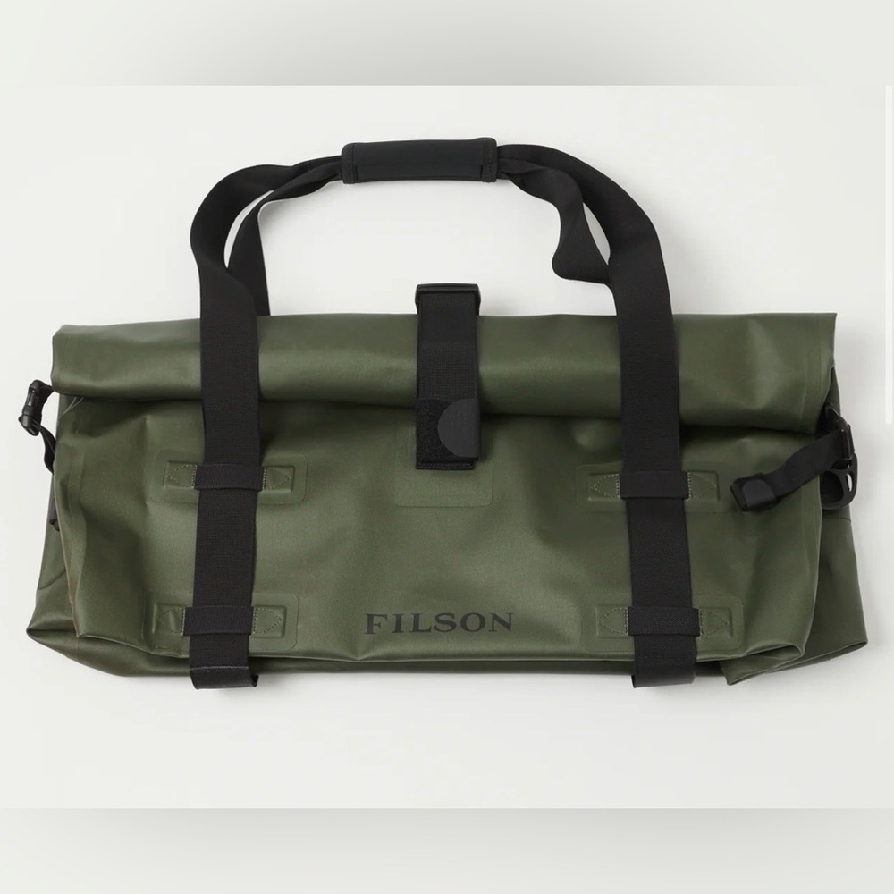 Filson Medium Dry Duffle Bag - Green EUC